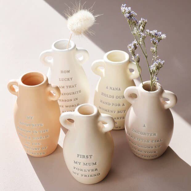 Small Ceramic Nana Bud Vase for screen - free family bonding – Keiki Krate
