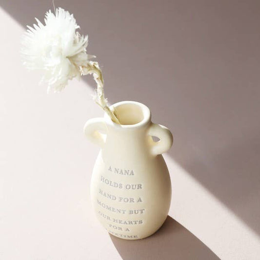Small Ceramic Nana Bud Vase for screen - free family bonding – Keiki Krate
