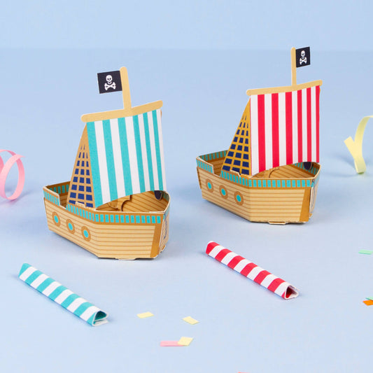 Create Your Own Pirate Blow Boats for screen - free family bonding – Keiki Krate