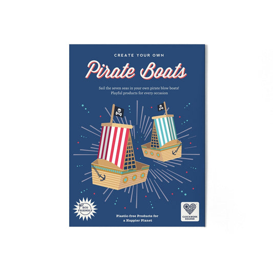 Create Your Own Pirate Blow Boats for screen - free family bonding – Keiki Krate