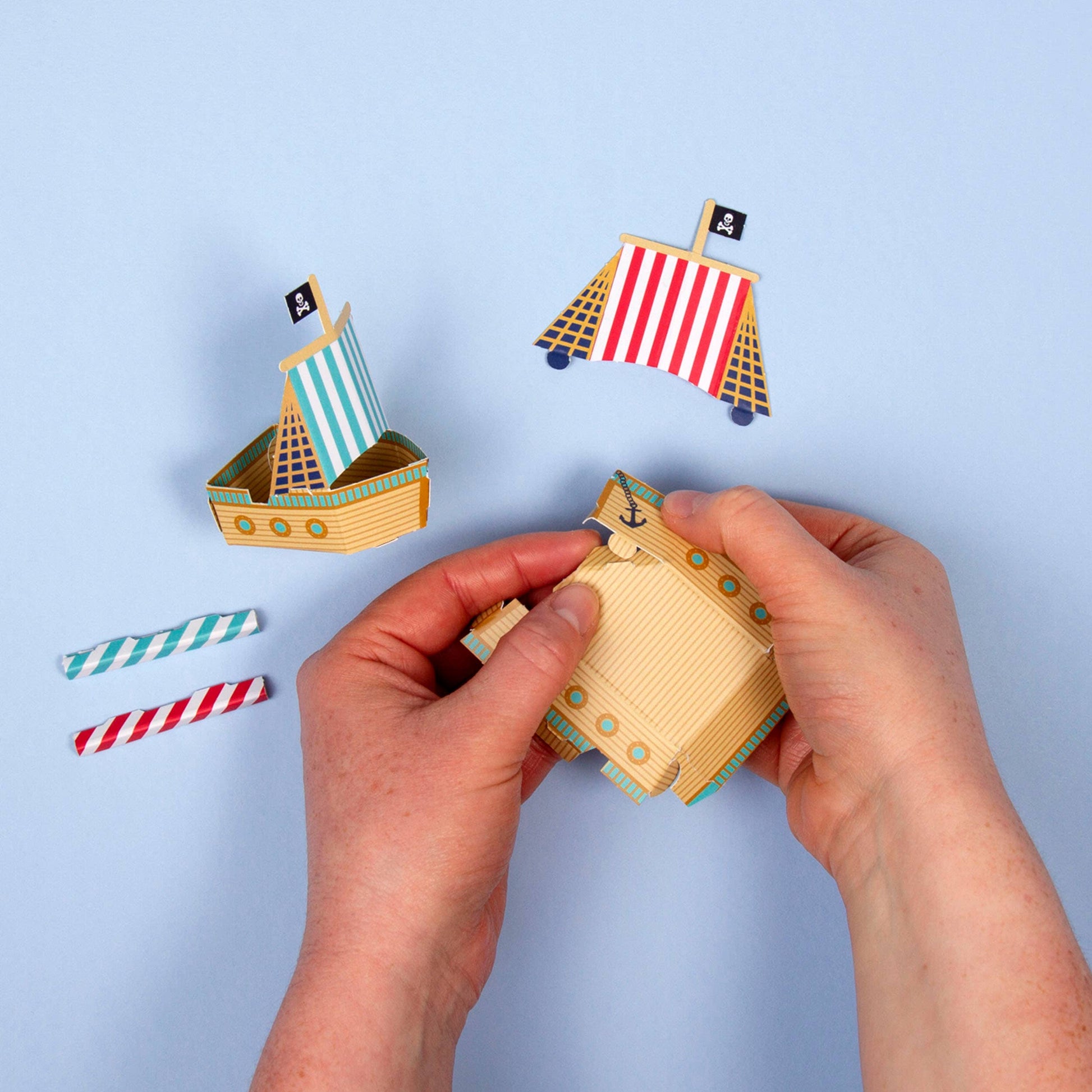 Create Your Own Pirate Blow Boats for screen - free family bonding – Keiki Krate