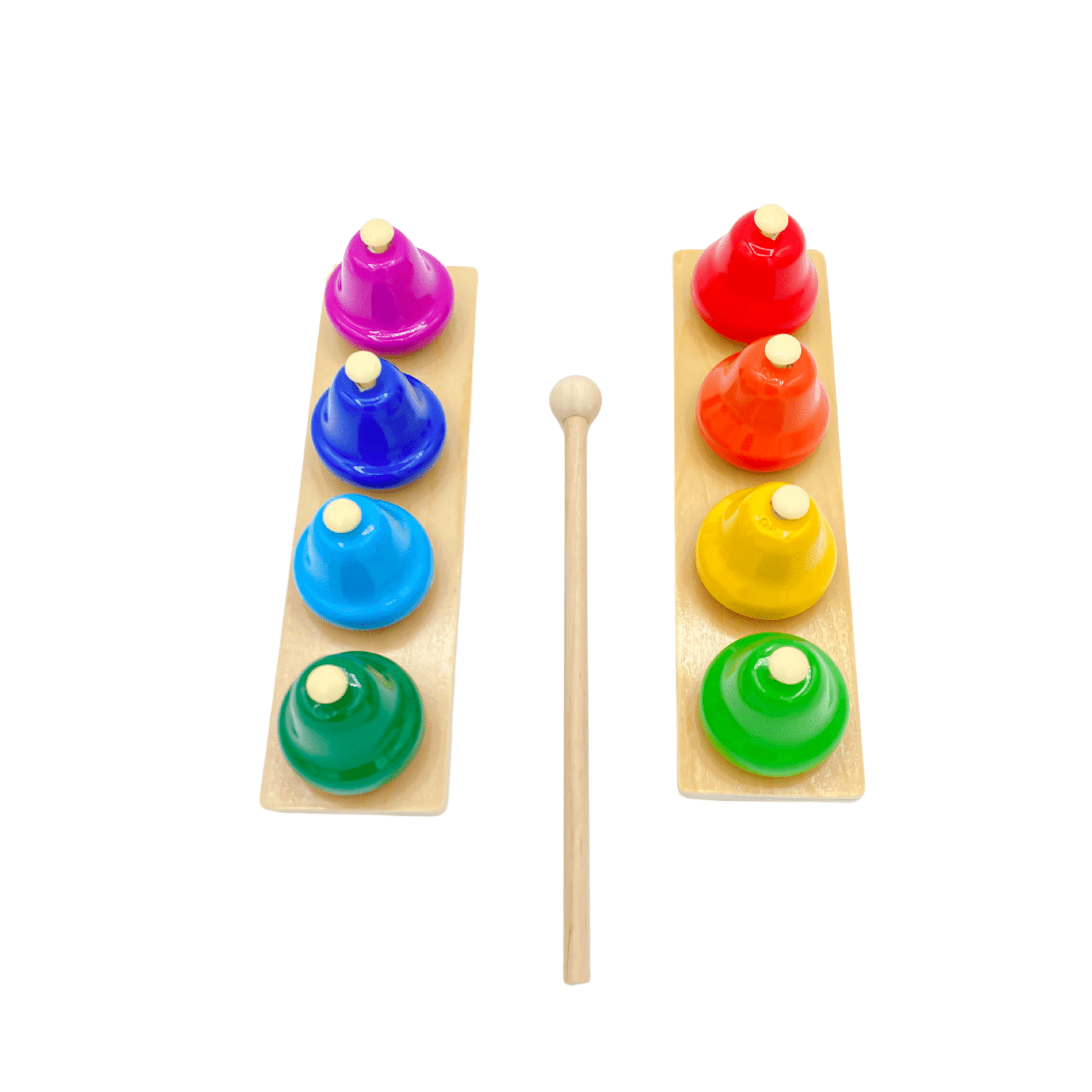 Wooden Desk Bell for screen - free family bonding – Keiki Krate