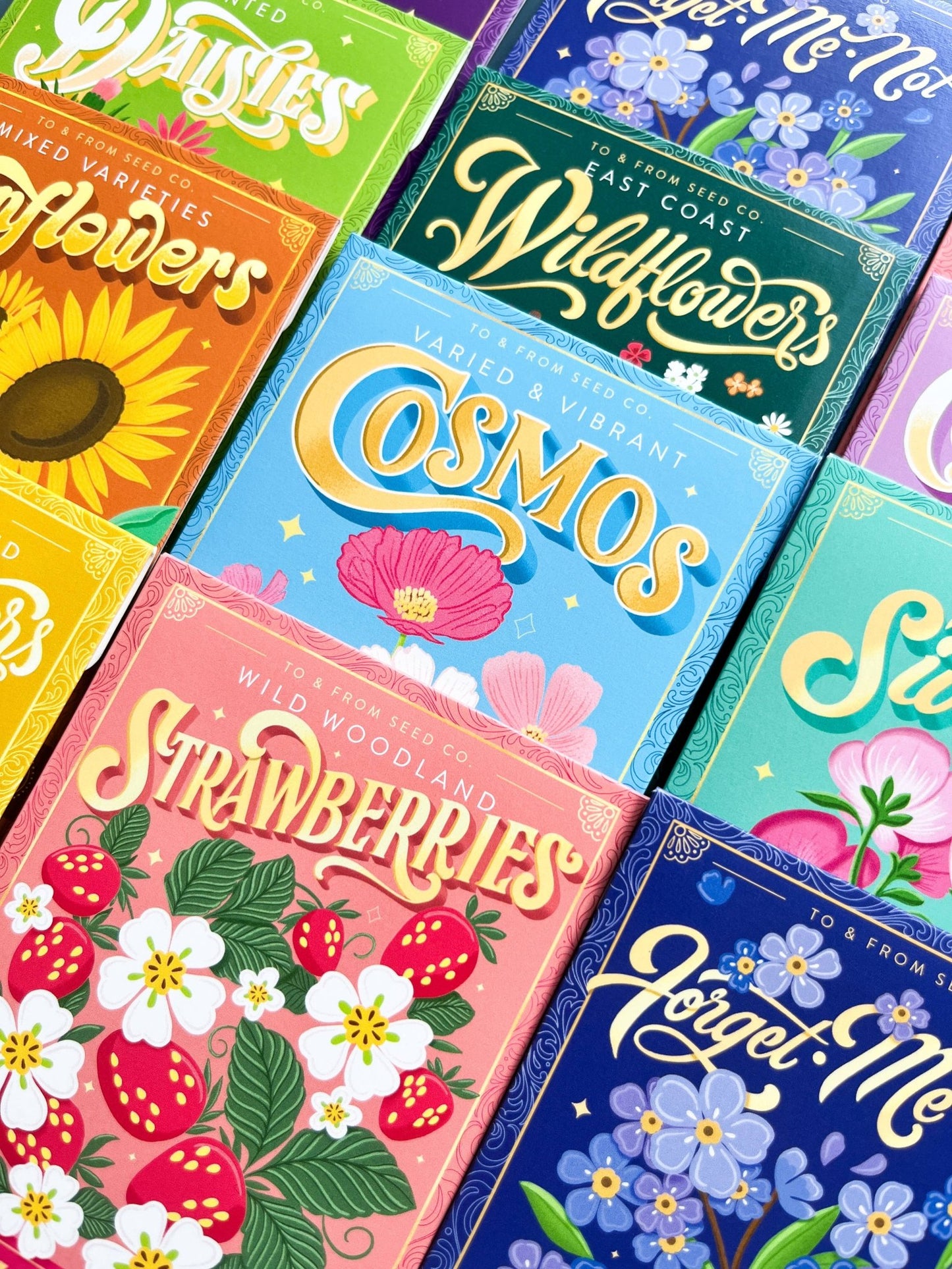 Wild Strawberries (Love & Luck) - Floriography Seed Packet for screen - free family bonding – Keiki Krate