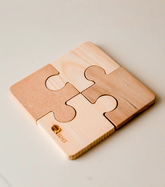 Toddler Contrast Puzzle for screen - free family bonding – Keiki Krate
