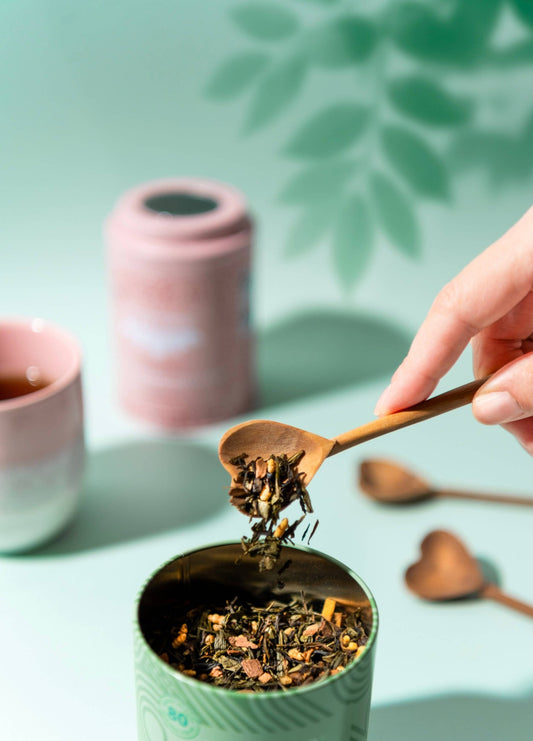 Hand - carved Heart Tea Spoon for screen - free family bonding – Keiki Krate