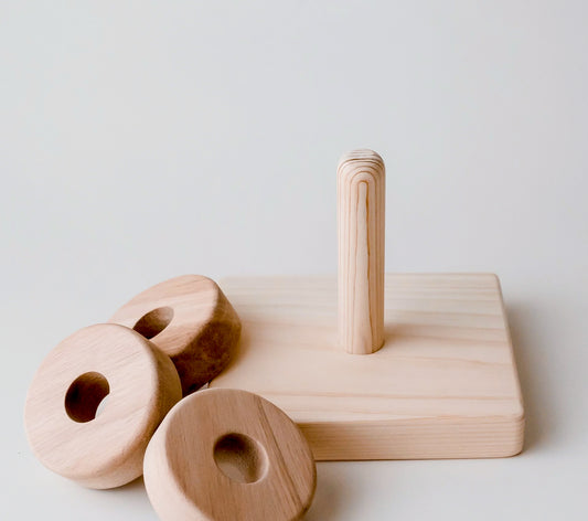 Vertical Ring Stacker for screen - free family bonding – Keiki Krate