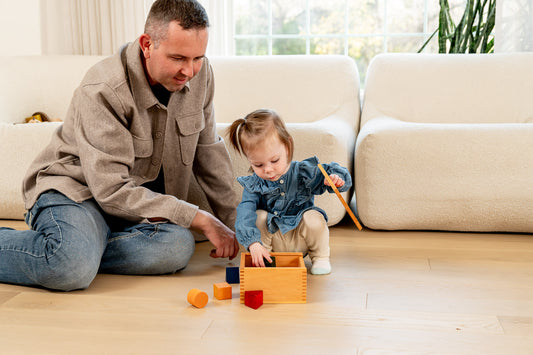 Keiki Krate - Rainbow Shape Sorter and Daddy Time