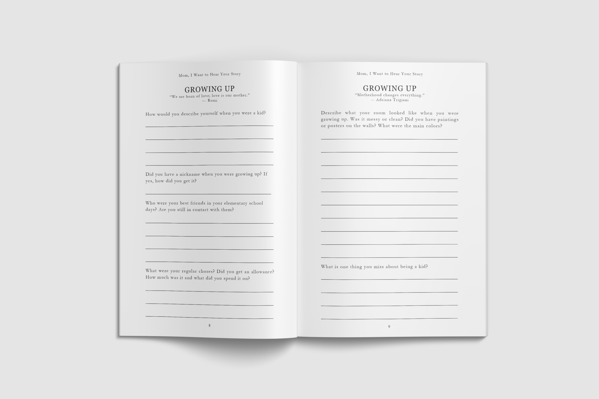 Mom, I Want to Hear Your Story; Popular Mother's Day Gift for screen - free family bonding – Keiki Krate